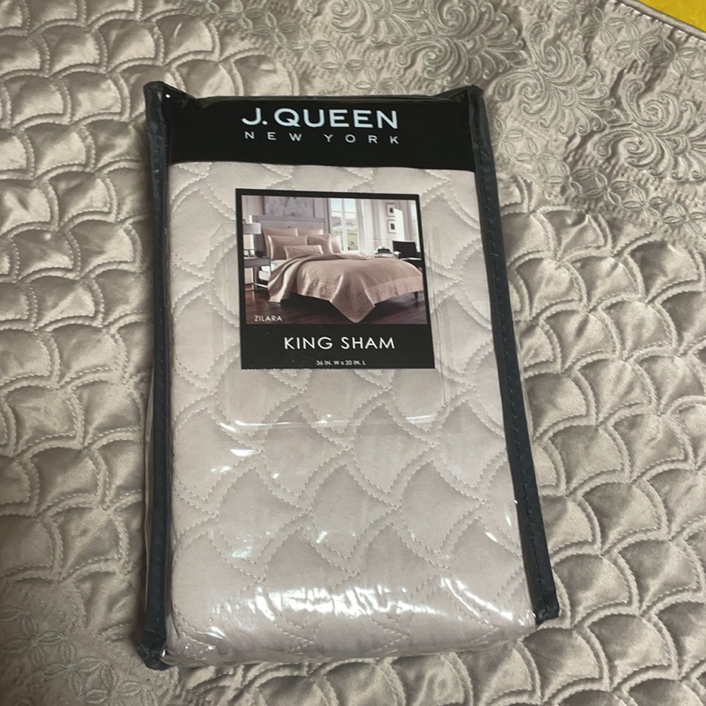New king pillow shams